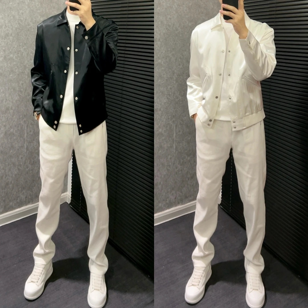 时尚高品质·醋酸夹克KN‖25春夏新款·轻奢系列