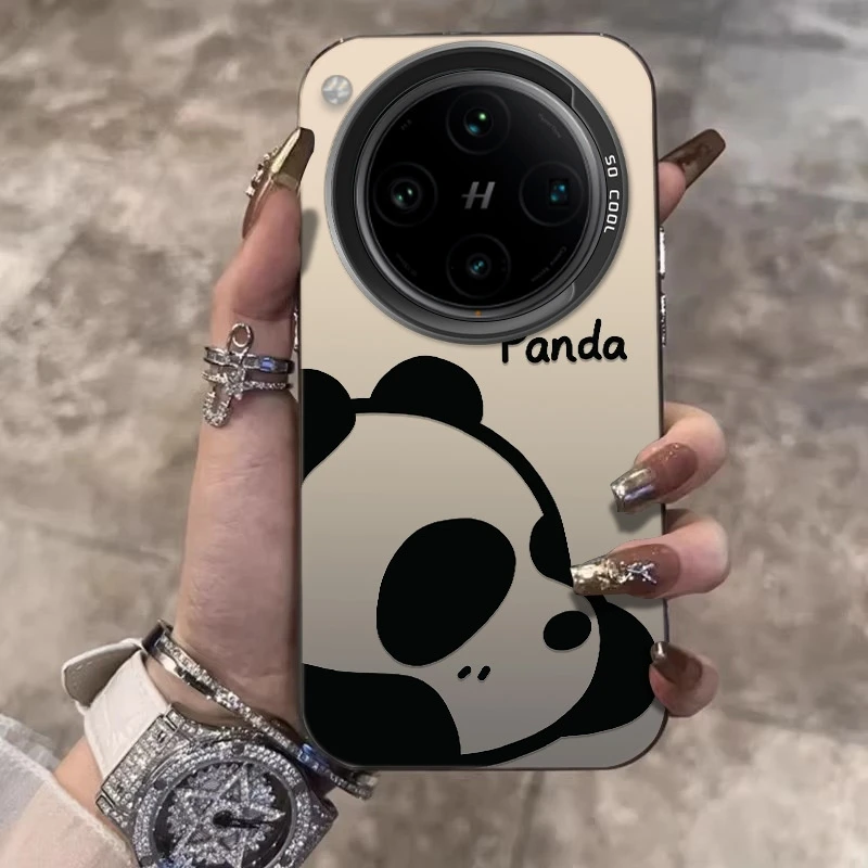 趴睡熊猫适用OPPOFindX8Pro手机壳创意X8ultra小众X8s+防摔保护套