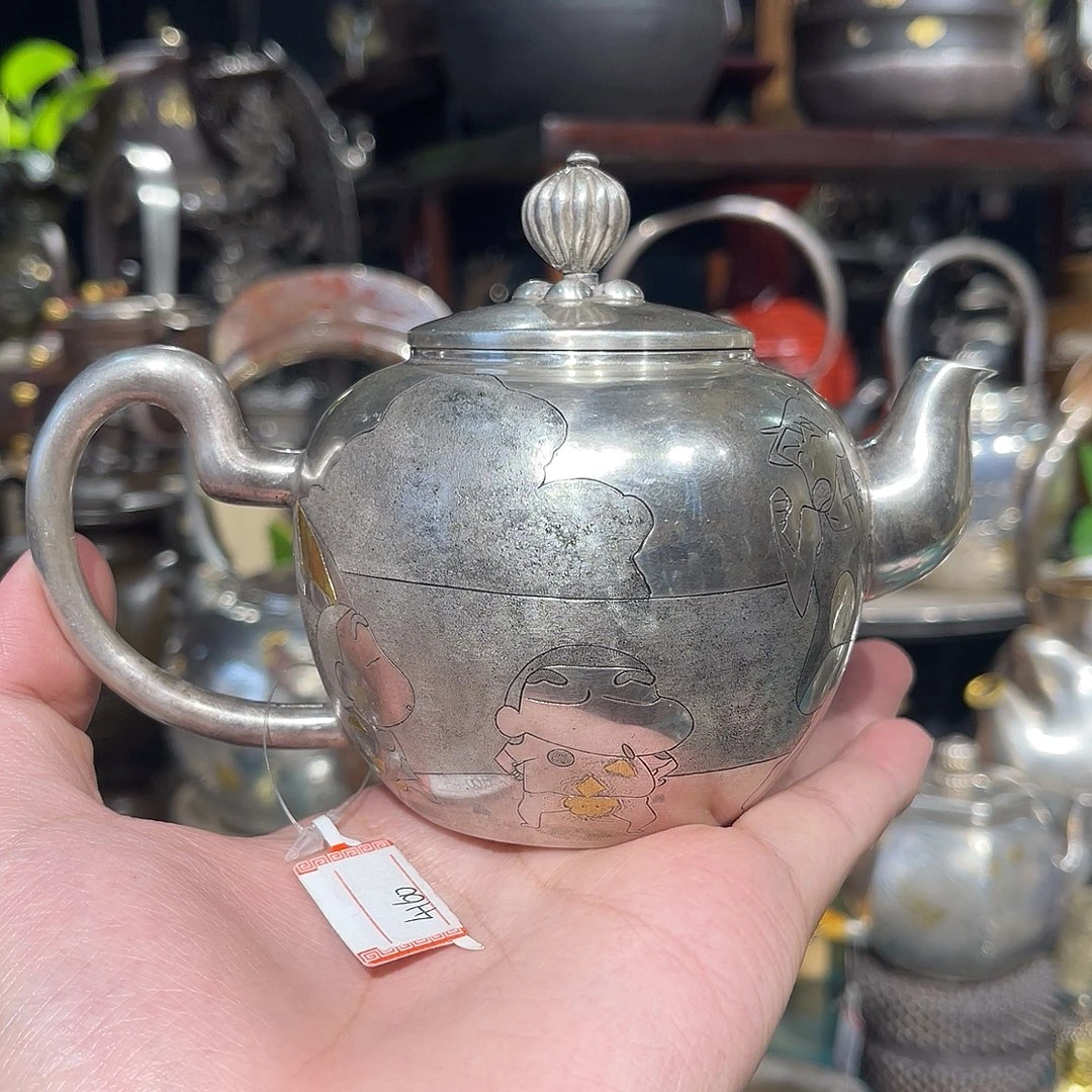 何***扇纯银名家作品欣赏