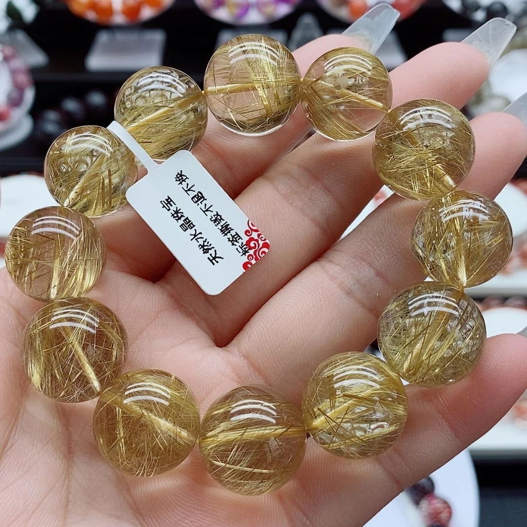 手链未镶嵌水晶金发晶