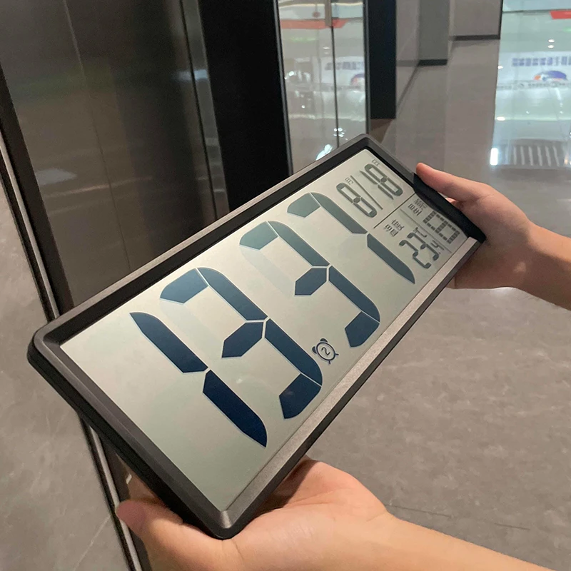 电子表2025新款时钟客厅挂钟表桌面座钟大数字闹钟台钟高档大气