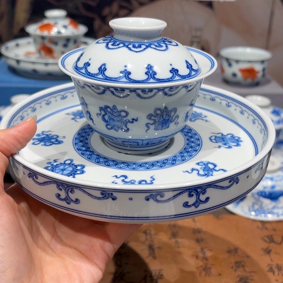 手工手绘陶瓷茶具