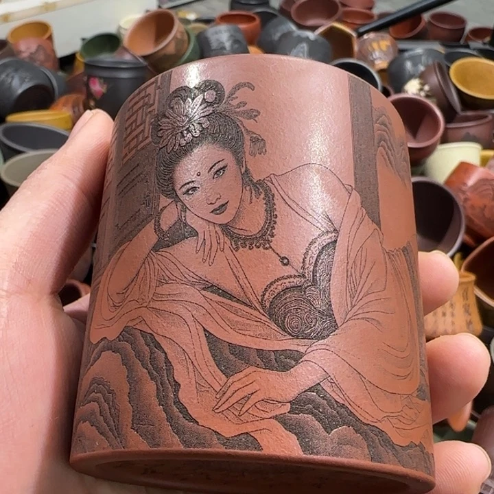 茶杯紫砂全手工制作工艺