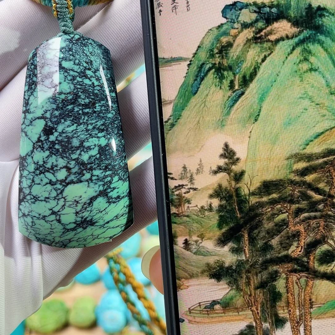 绿松石未镶嵌珠宝奇石