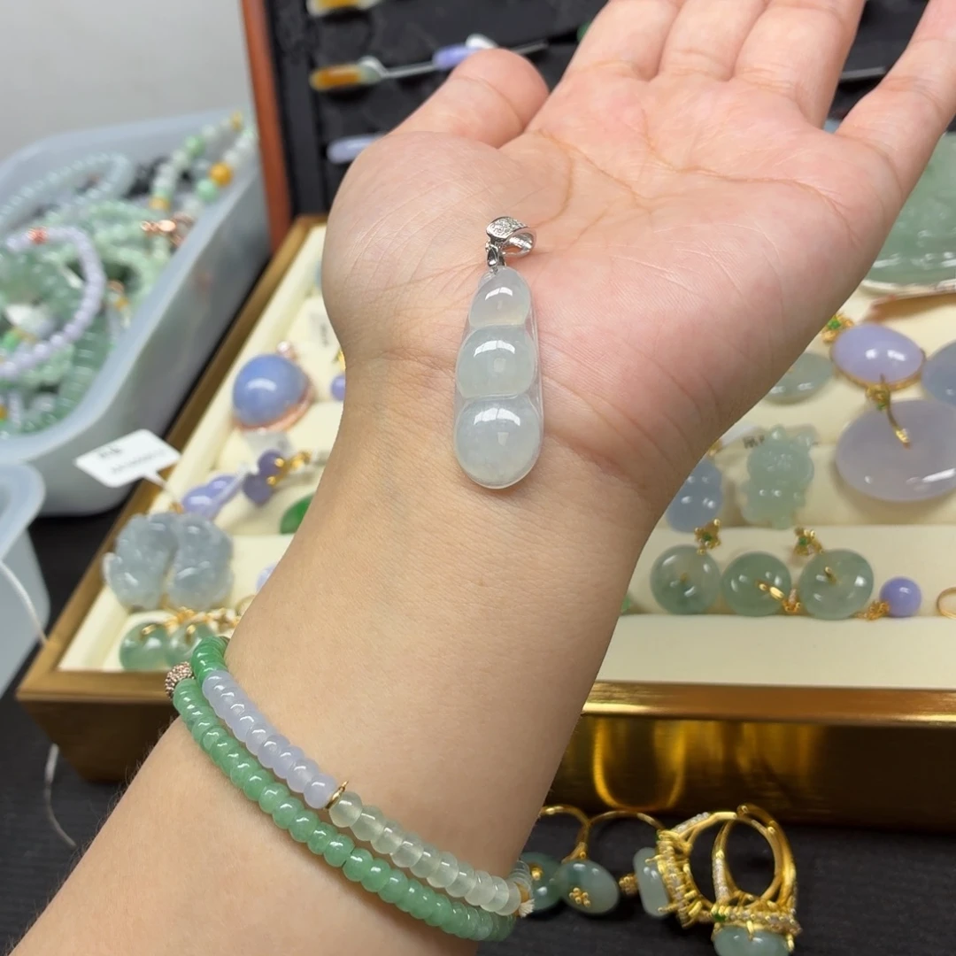 银S925镶嵌戒指翡翠31