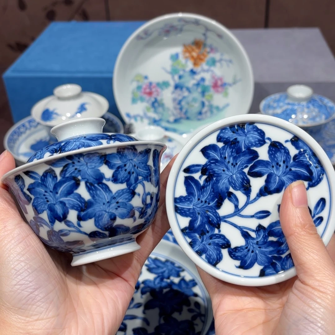 瓷片芯*?景德镇纯手工手绘