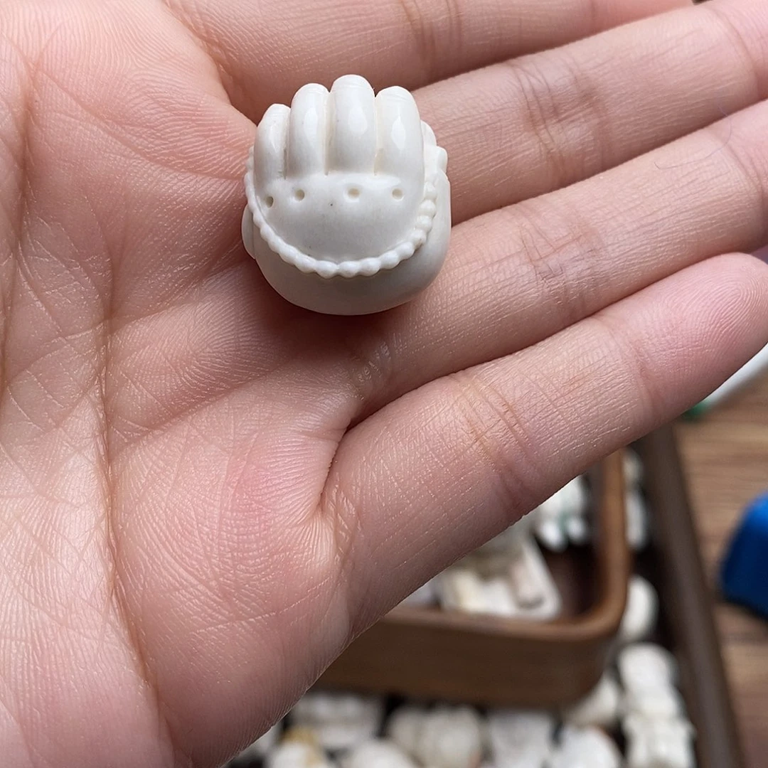 鹿骨把件18号佛手不退换