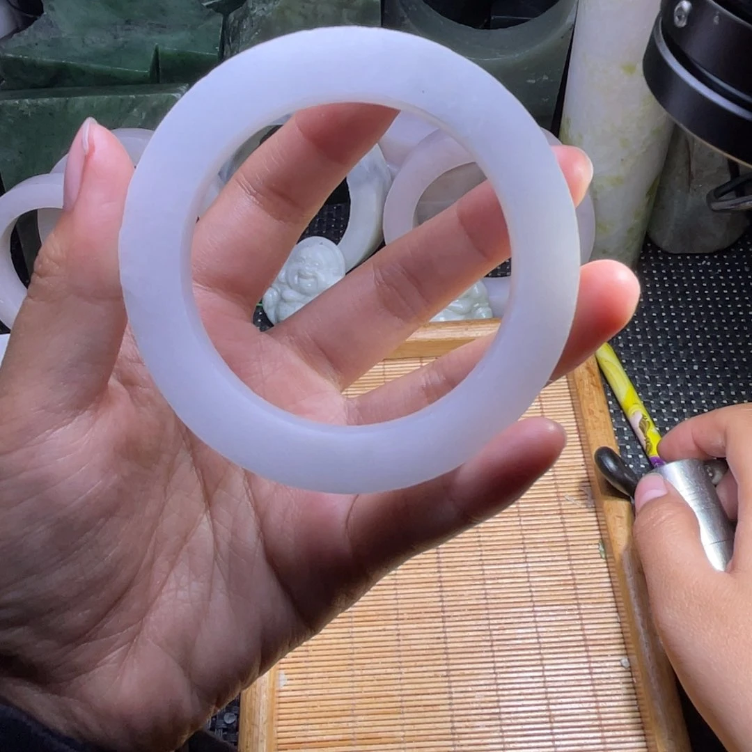 未镶嵌和田玉珠宝半成品