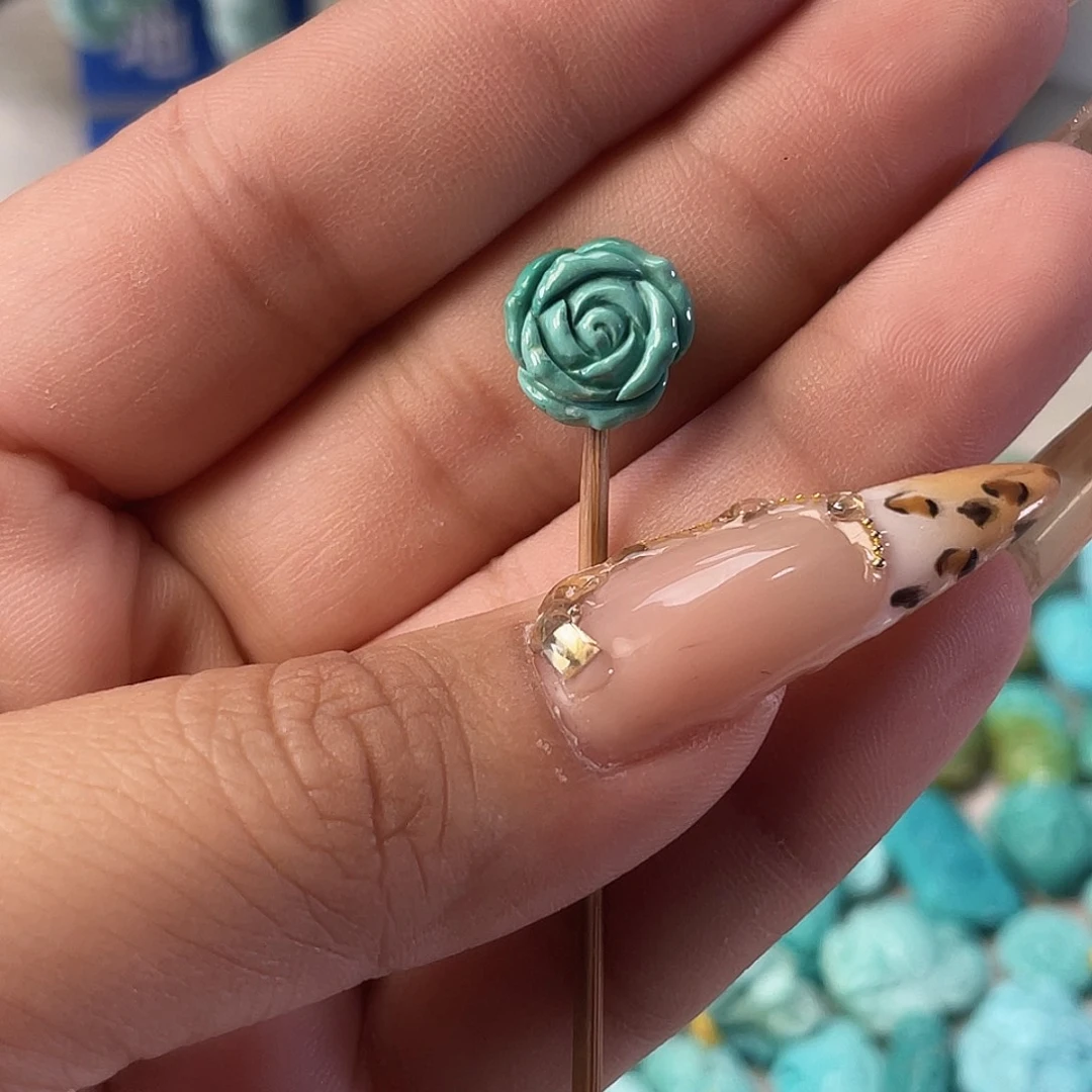 绿松石未镶嵌吊坠(不含链)