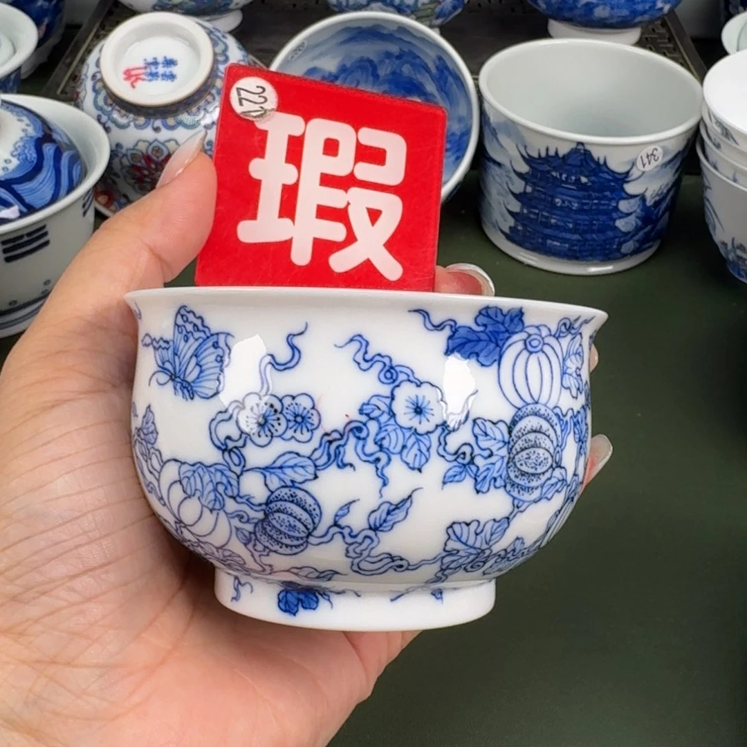 景德镇景德镇纯手工手绘茶器蒙蒙352