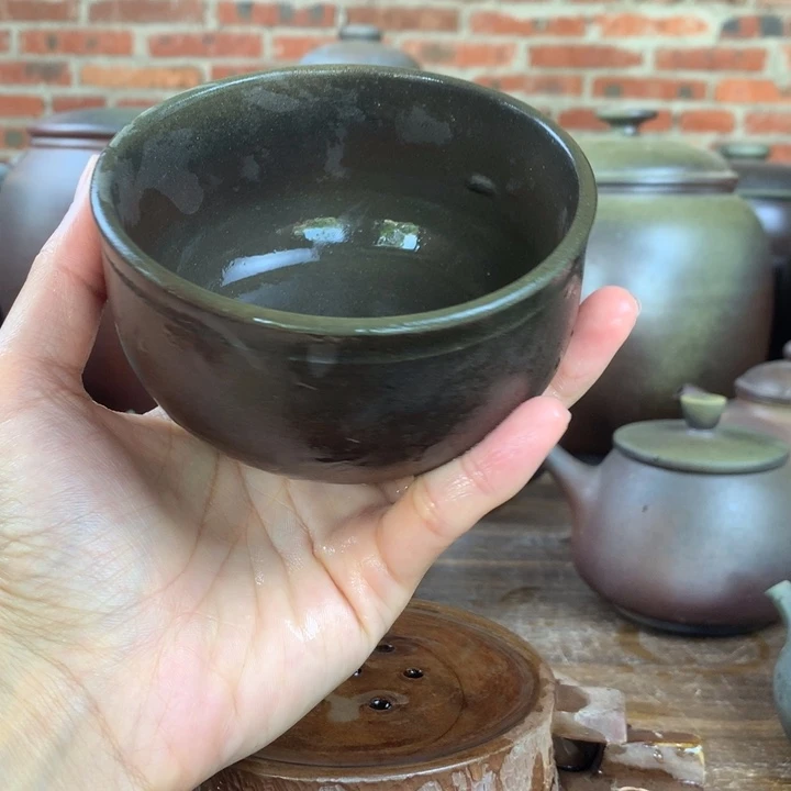钦州坭兴陶柴烧老杯子09