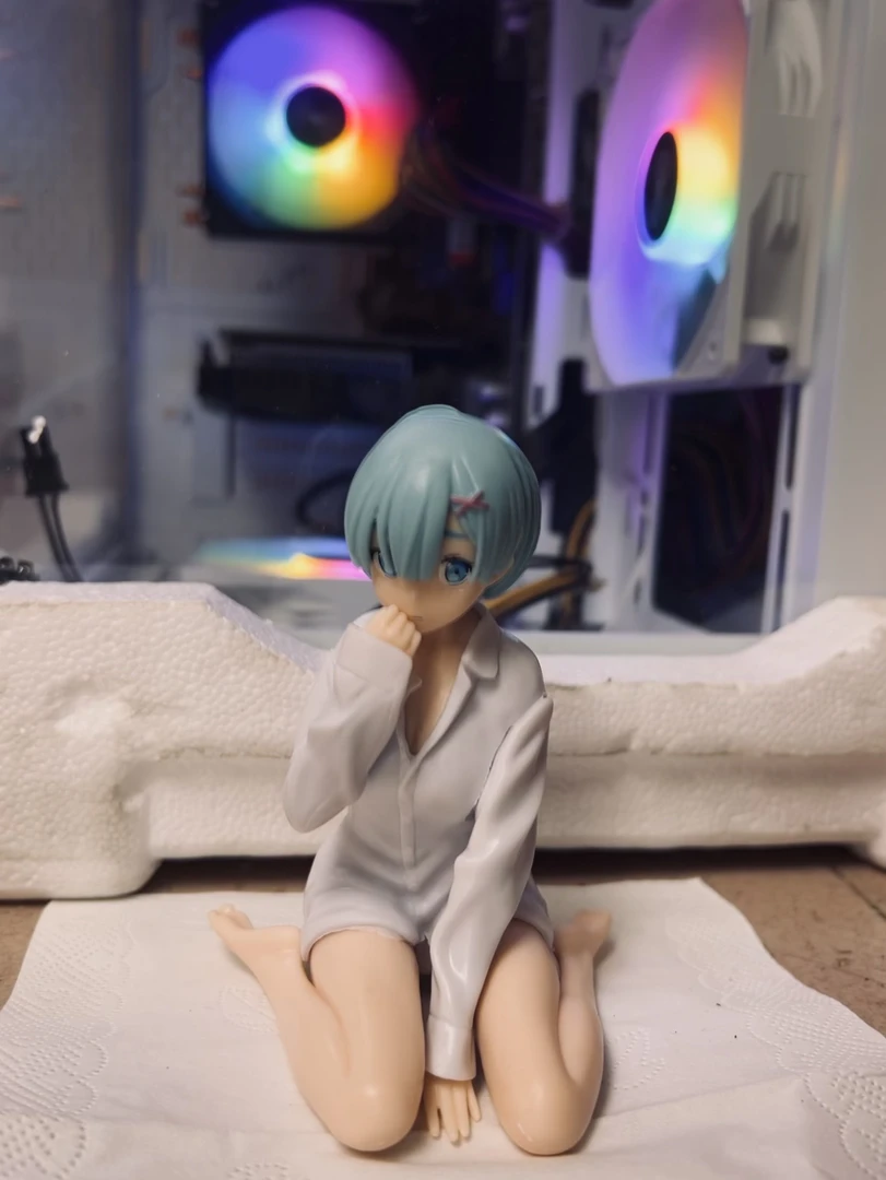 美少女二次元 衬衣蕾姆 手办优质版限量款模型摆件可爱