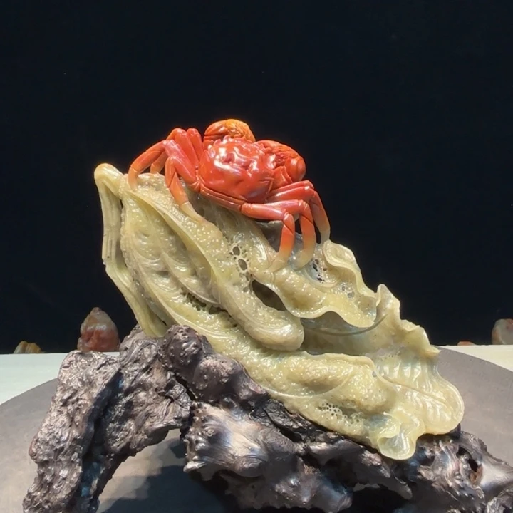 兆****寿山石寿山石摆件文化