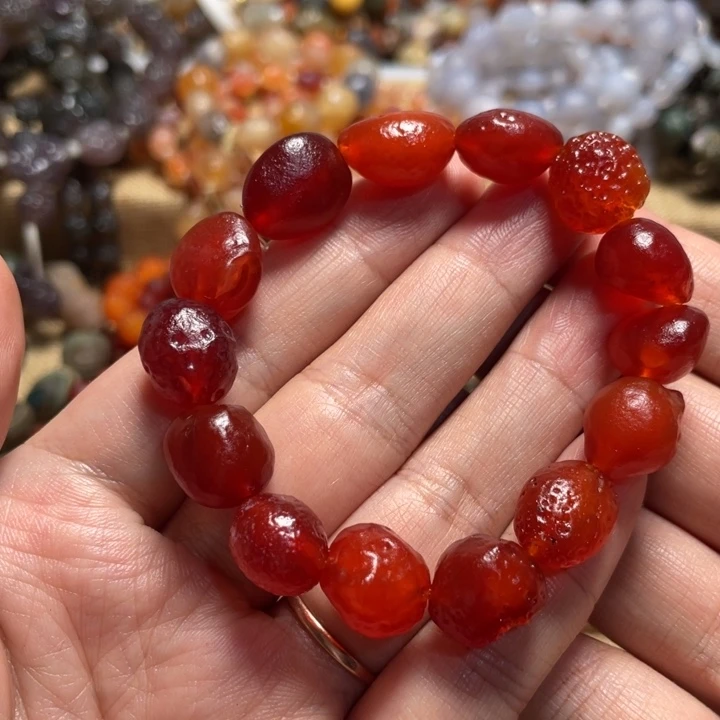 玛瑙/玉髓合金手链