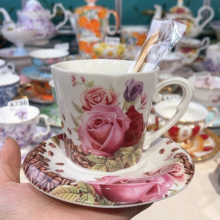 骨瓷大套咖啡杯咖啡杯