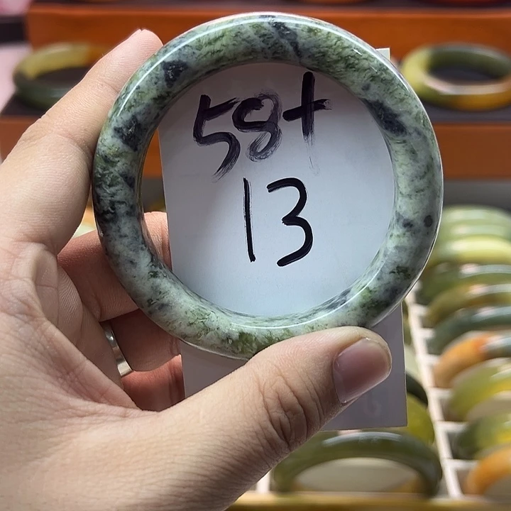 蛇纹石玉合金手镯