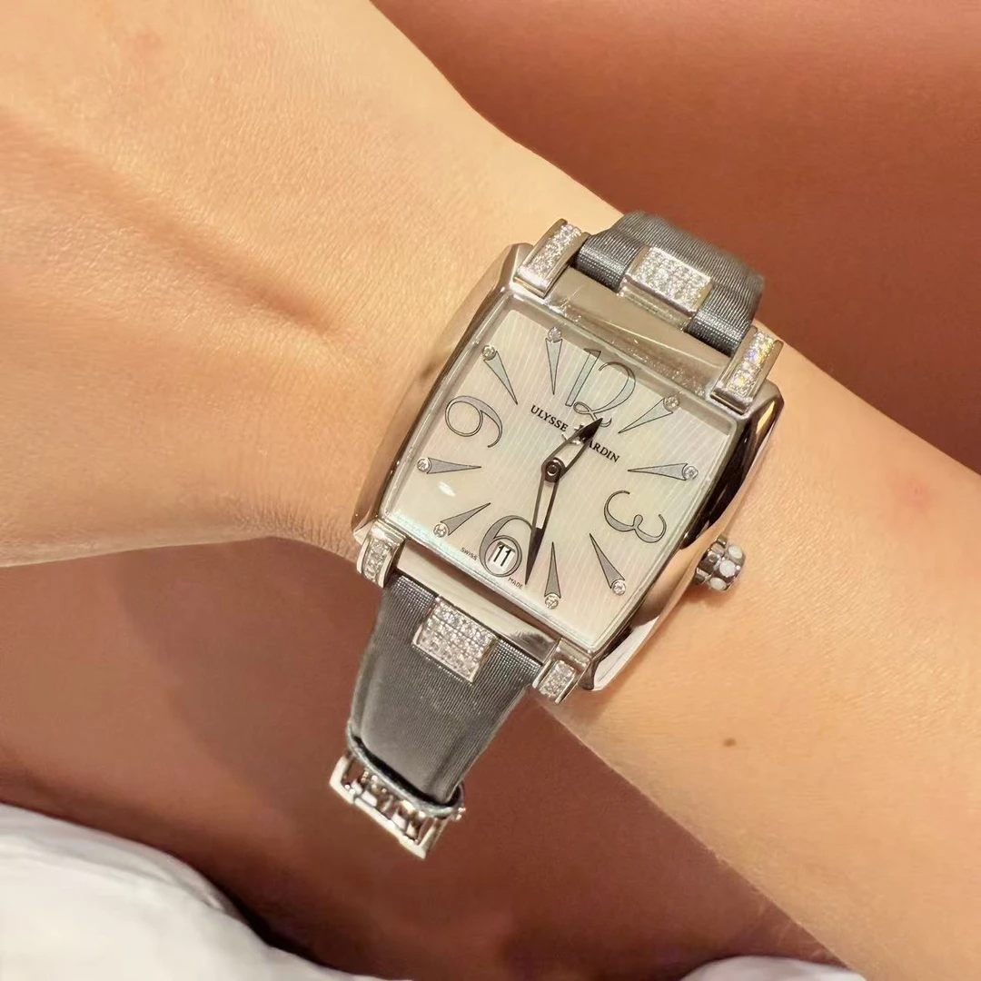95新 Ulysse Nardin/雅典 自动机械 ,43x33m,精钢,250915028