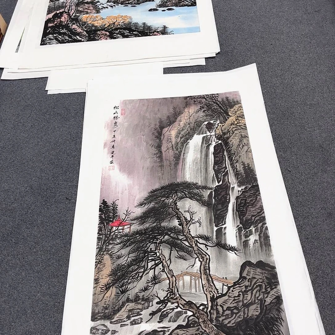 国画H精品国画作品