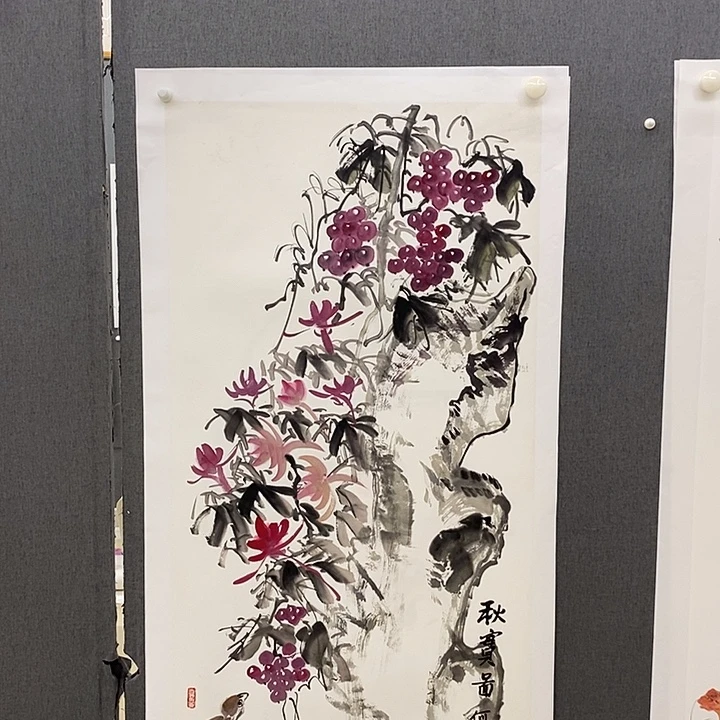 国画手写手绘作品150