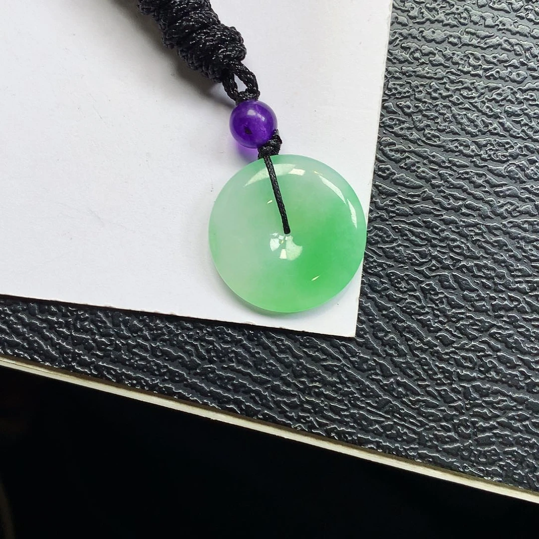 翡翠未镶嵌吊坠(不含链)扣子