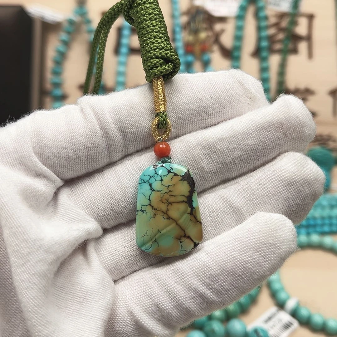 绿松石牌子未镶嵌