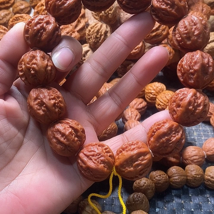 文玩核桃吊坠粗筋珊瑚纹