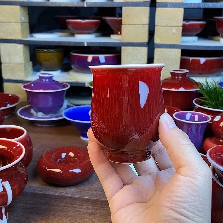 陶瓷景德镇名陶坊原矿郎红