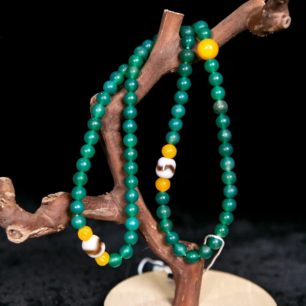 玛瑙珠链HLXMN-169（评级撕毁不退）