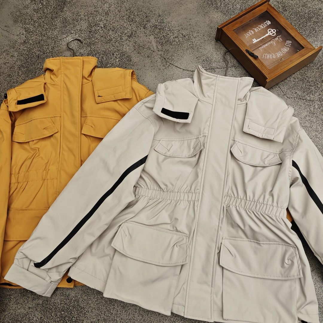 南瓜家收腰款派克羽绒服