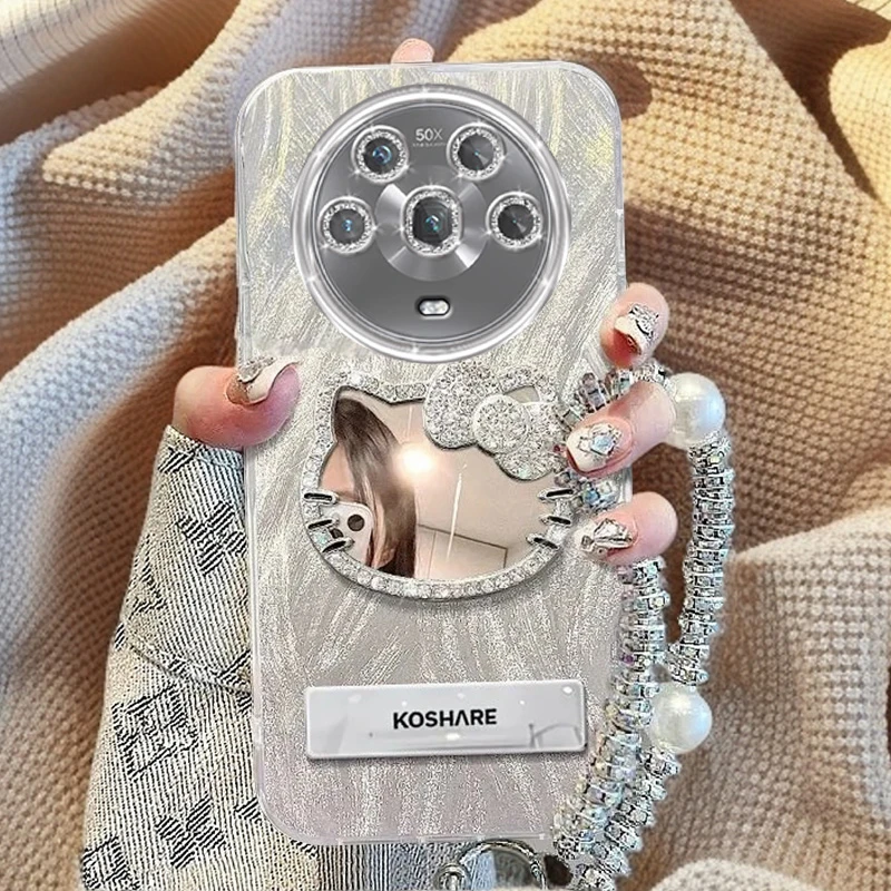 自带镜头膜华为荣耀Magic4手机壳LGE-AN00全包Honormagic4镶钻kt