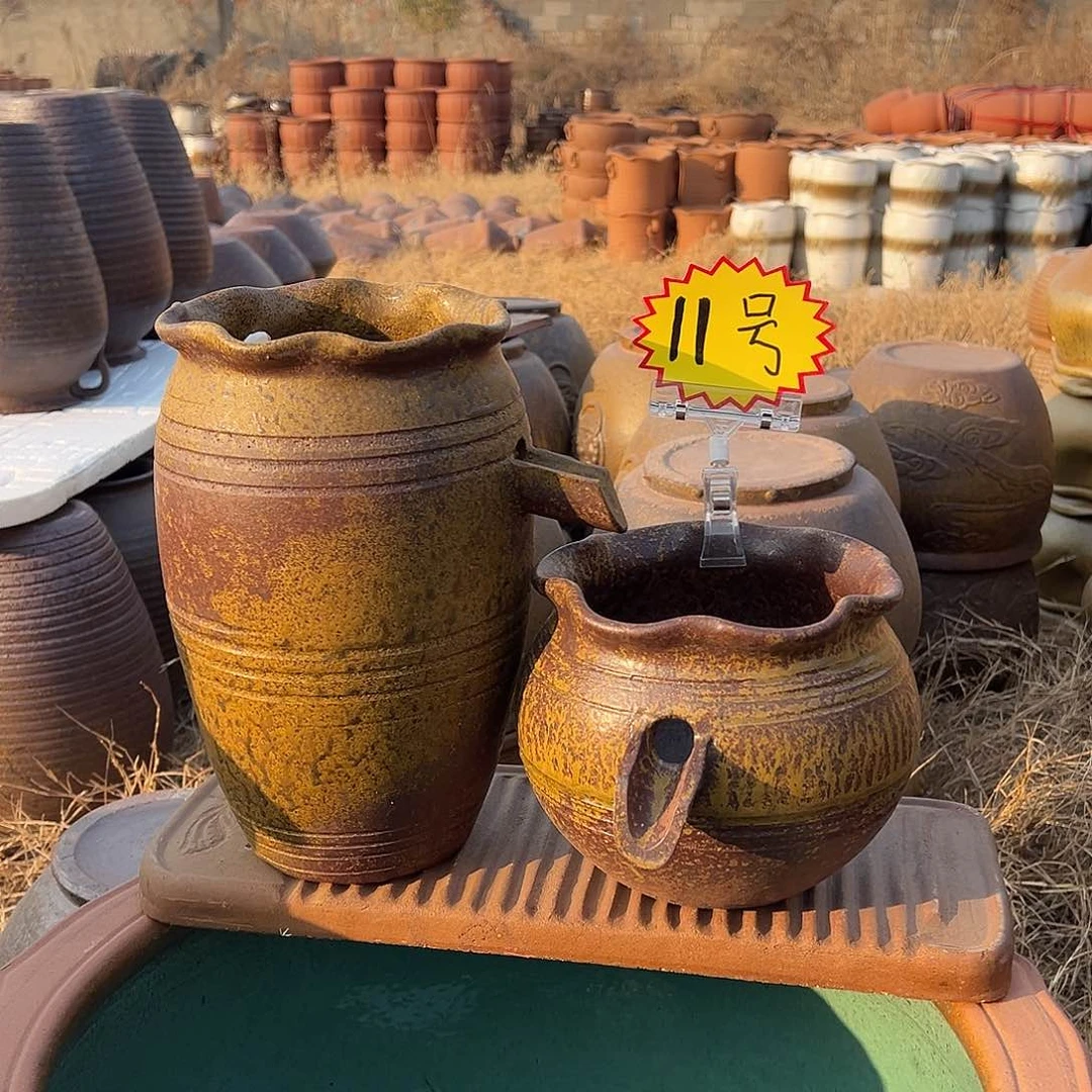 紫砂花盆我弟弟东风风光