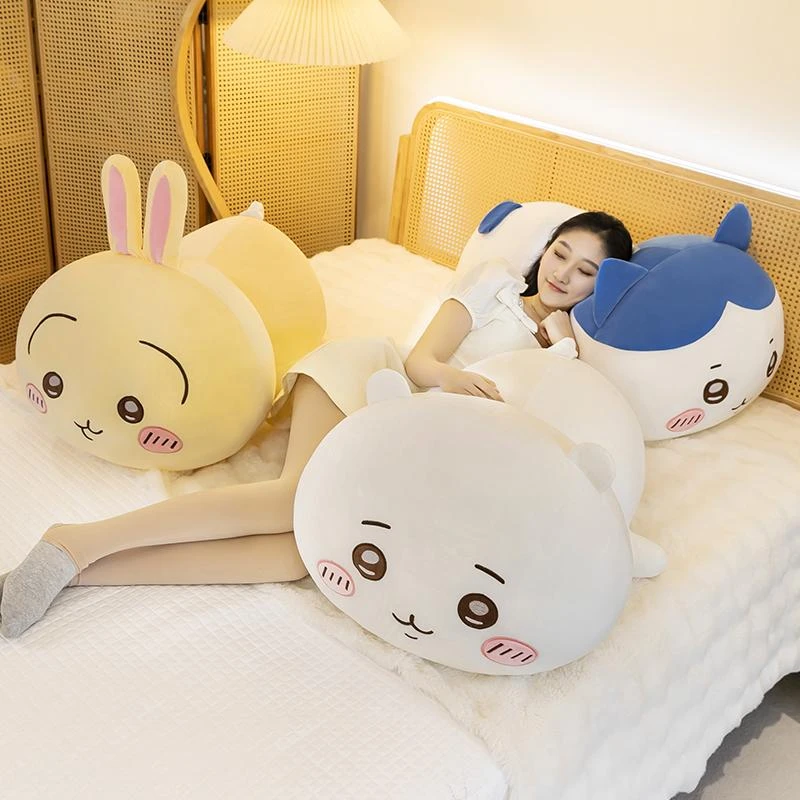 趴款吉伊卡哇小八毛绒玩具chiikawa抱枕乌萨奇公仔抱睡女生日礼物
