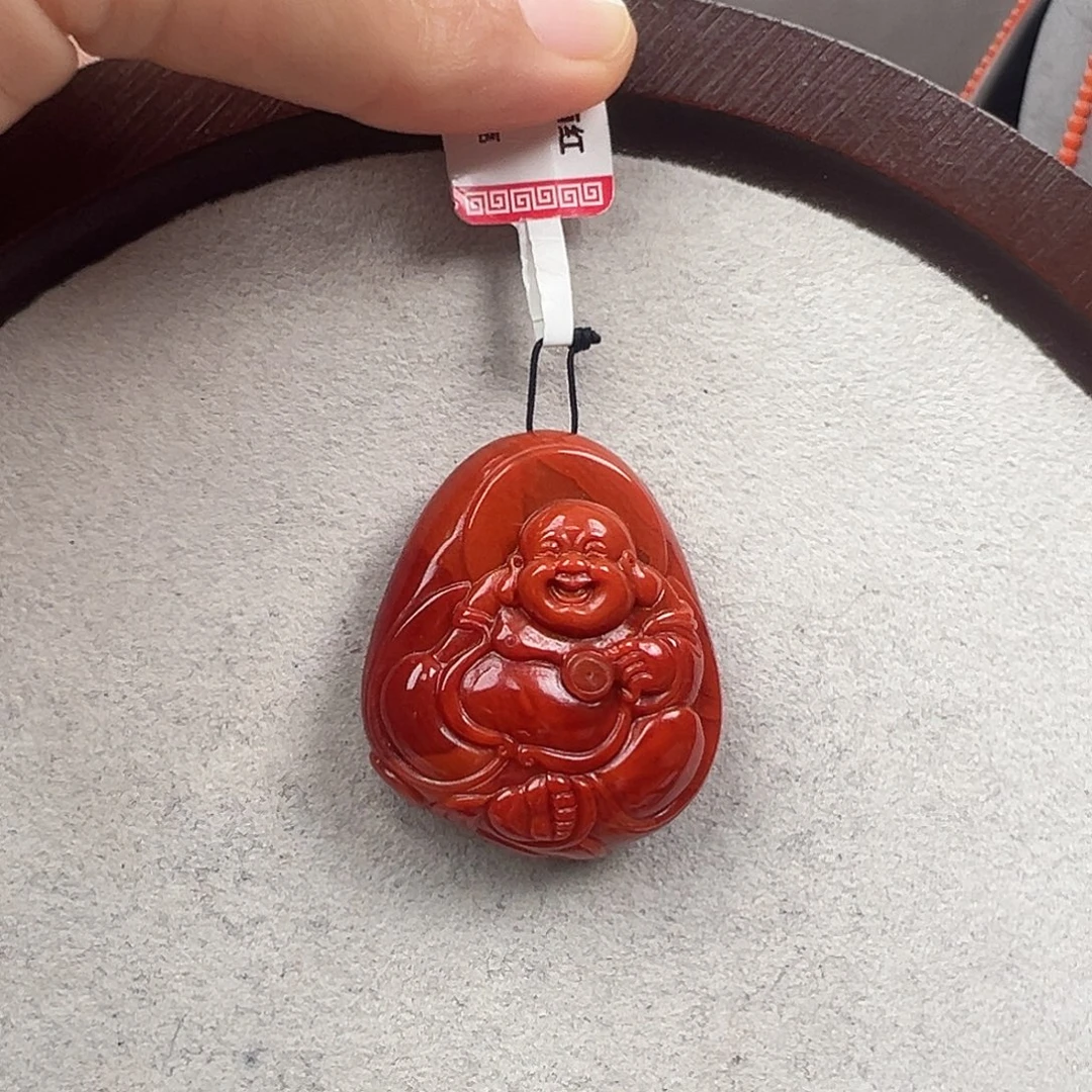 未镶嵌吊坠南红玛瑙