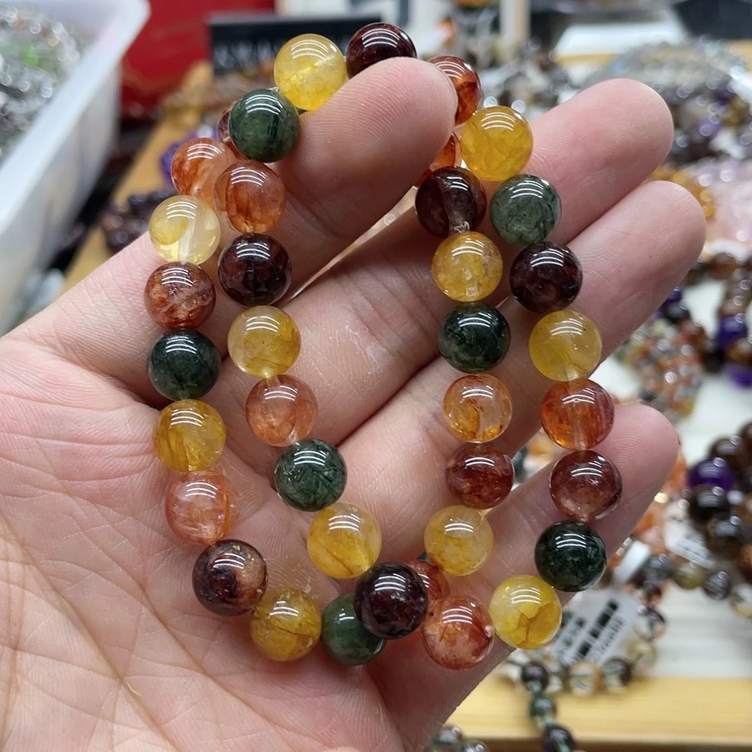 未镶嵌手链水晶多样性发货发一条