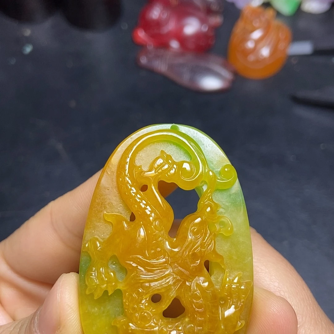 白玉菩提吊坠精品玉