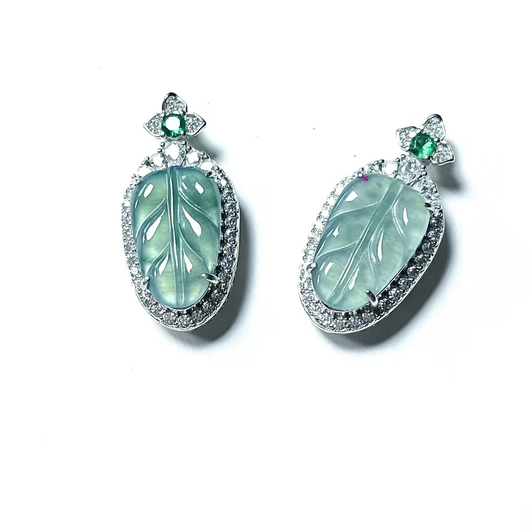 【CH】翡翠叶子吊坠（多样性发其一）