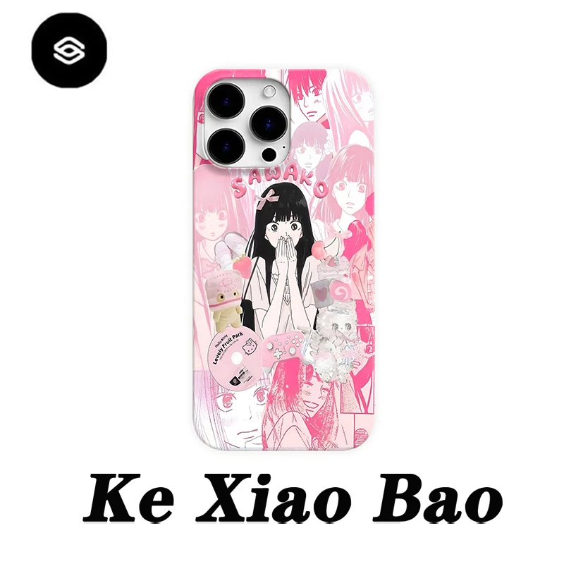 黑沼爽子适用于苹果16promax小众iPhone15pro可爱14pro卡通手机壳