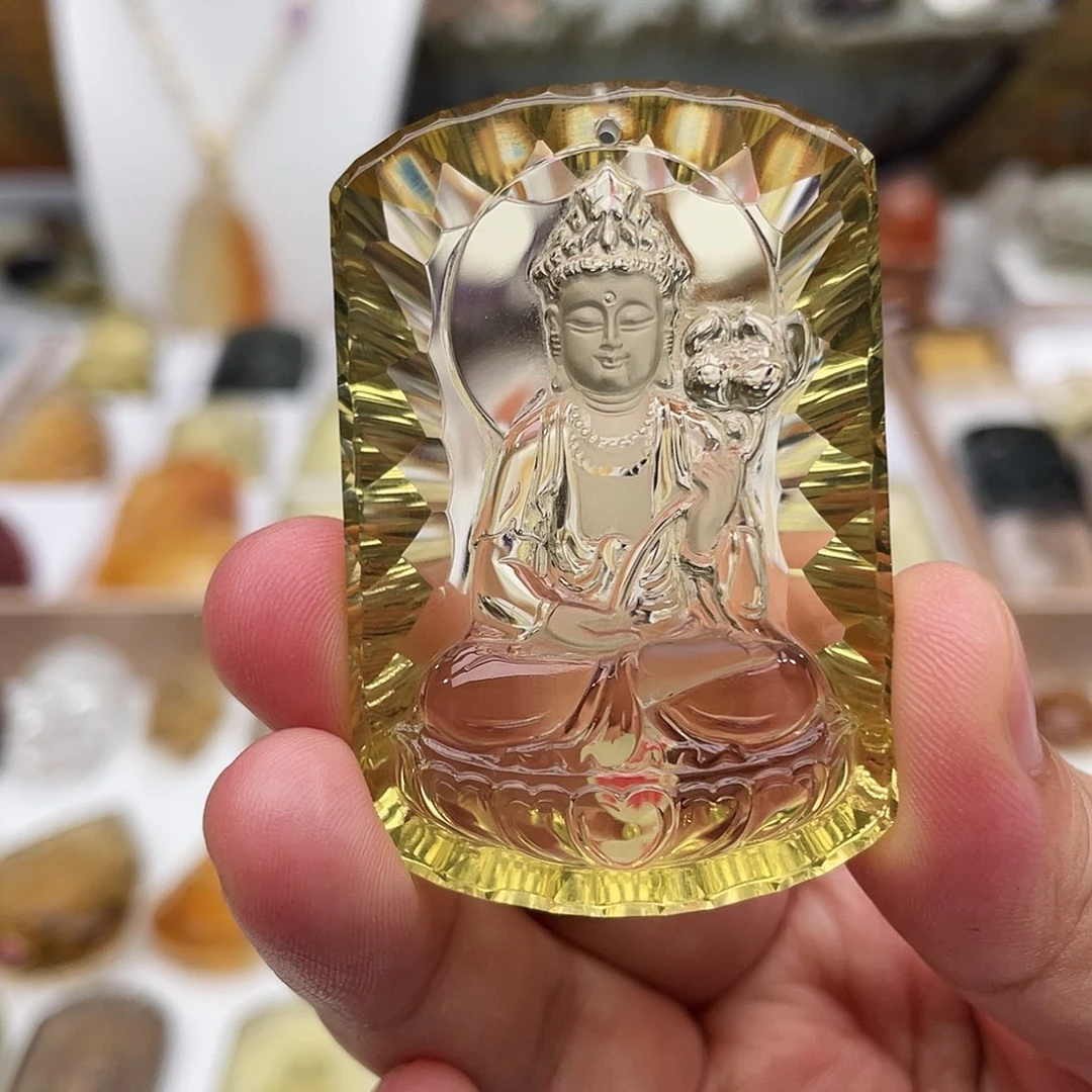 颈饰未镶嵌水晶定制