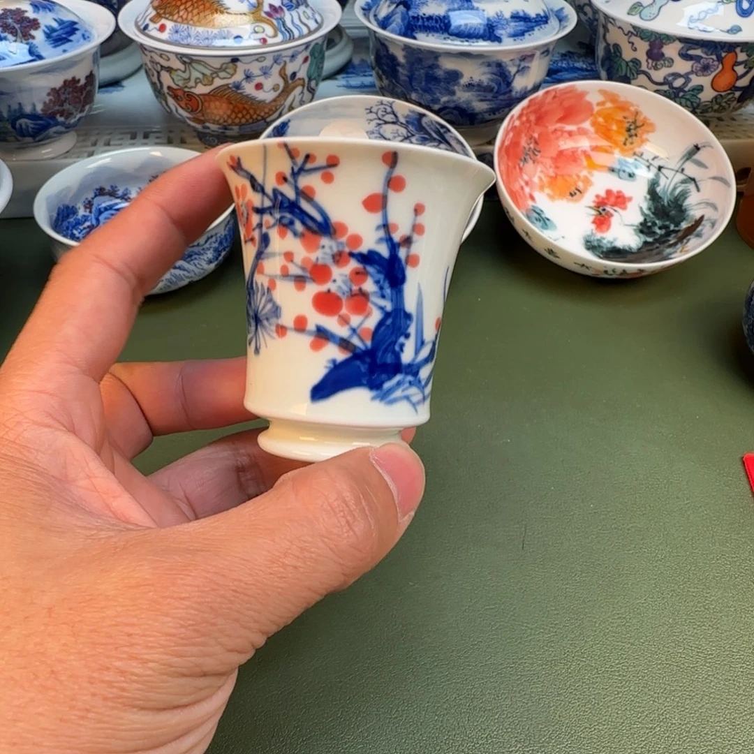 纯手工纯手绘茶具石头16