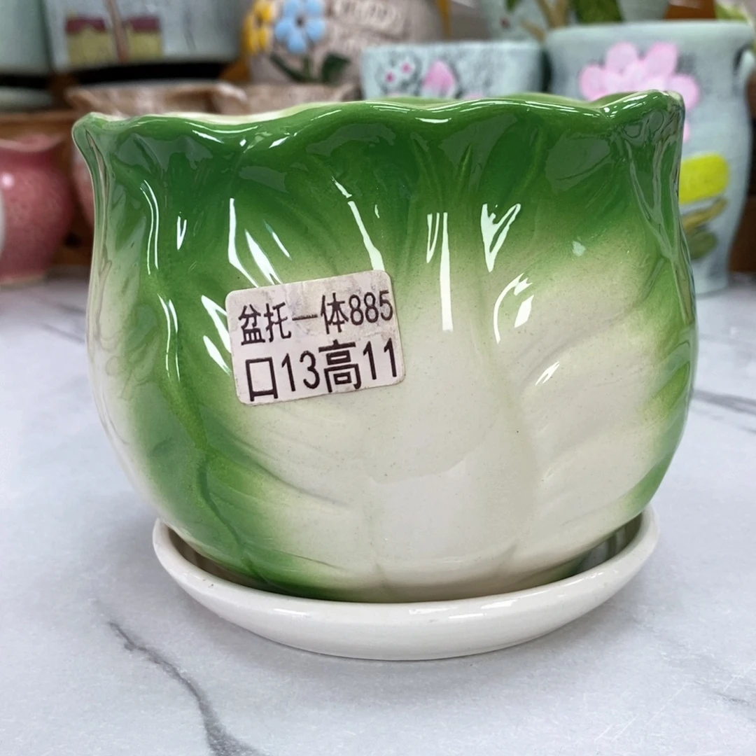 @夏西陶瓷花盆@@5885