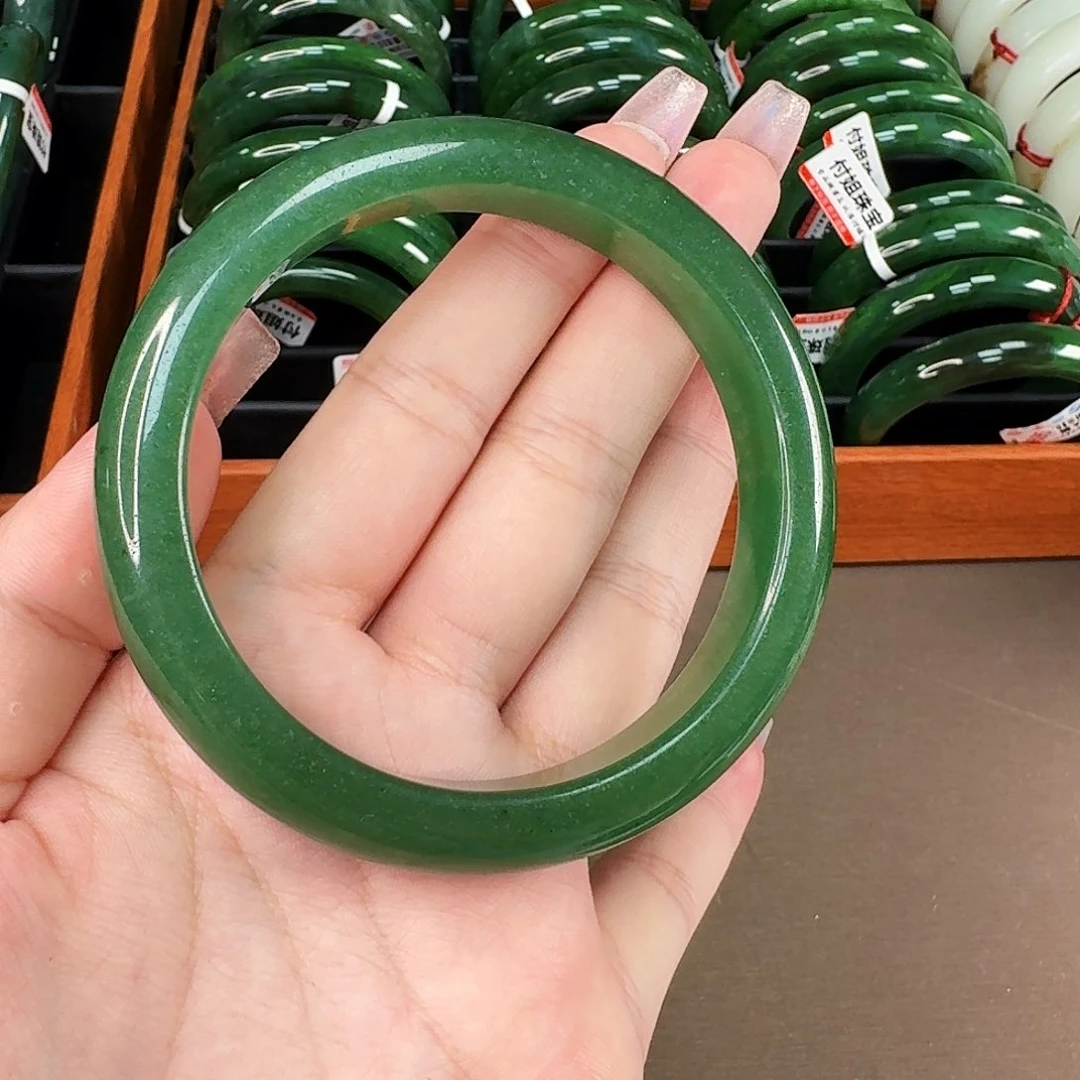 东陵石手镯未镶嵌手镯52到65圈口备注