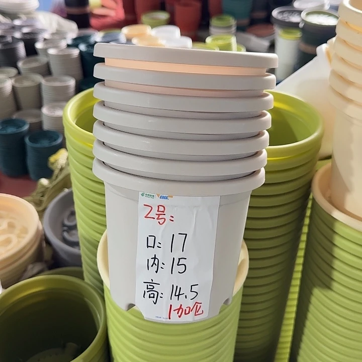 四季2#口径17灰白6个无托