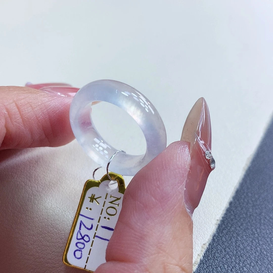 翡翠戒指未镶嵌11号