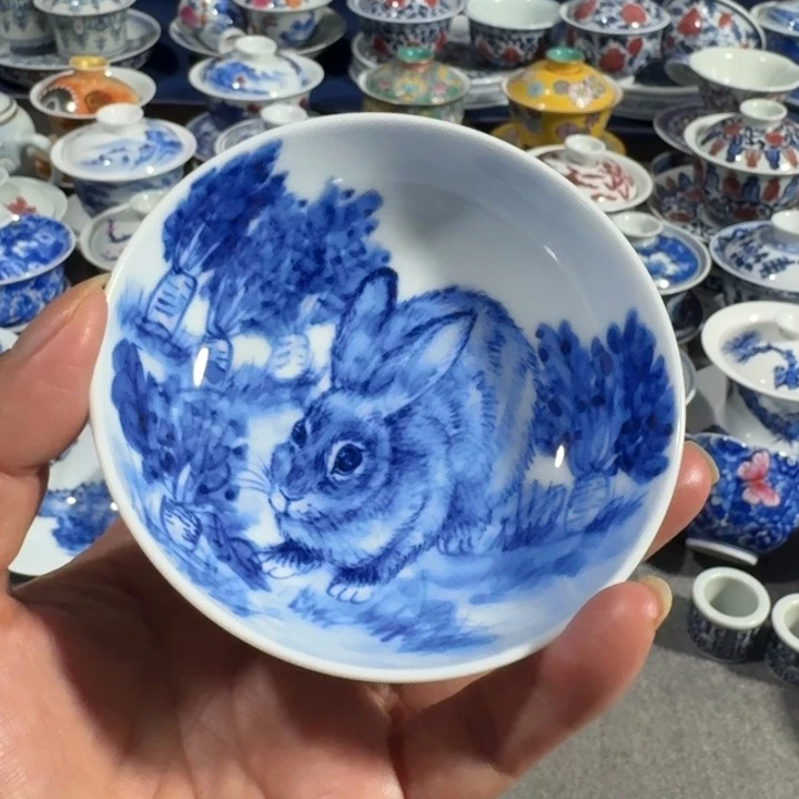 景德镇手工手绘杯