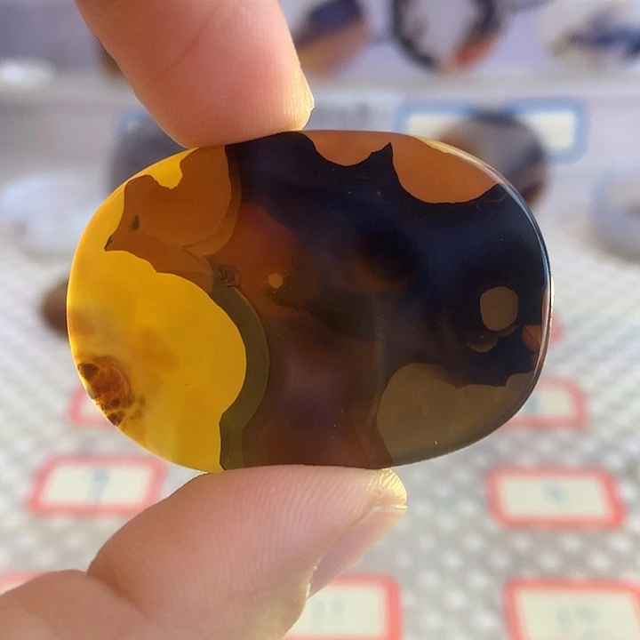 玛瑙/玉髓合金颈饰