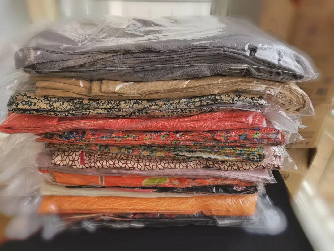 100-200直播专属链接中古品正绢樱花服布料旗袍面料手工DIY品