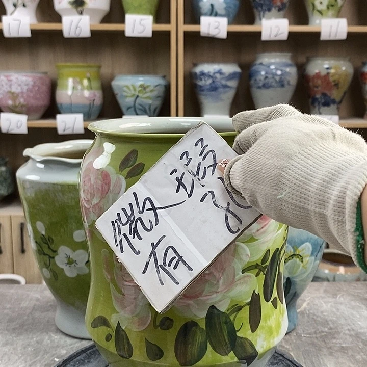 缸13xc景德镇陶瓷花盆