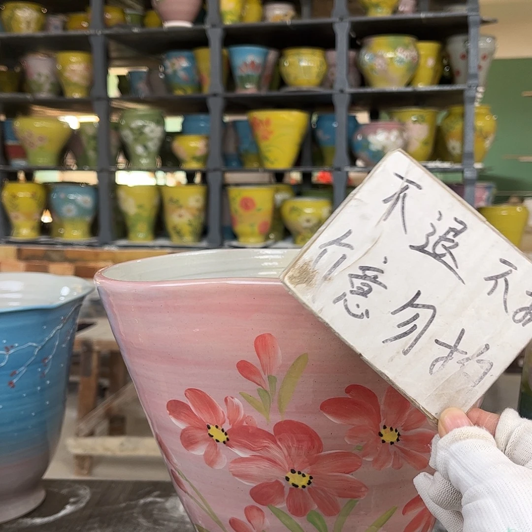 景德镇陶瓷花盆花盆