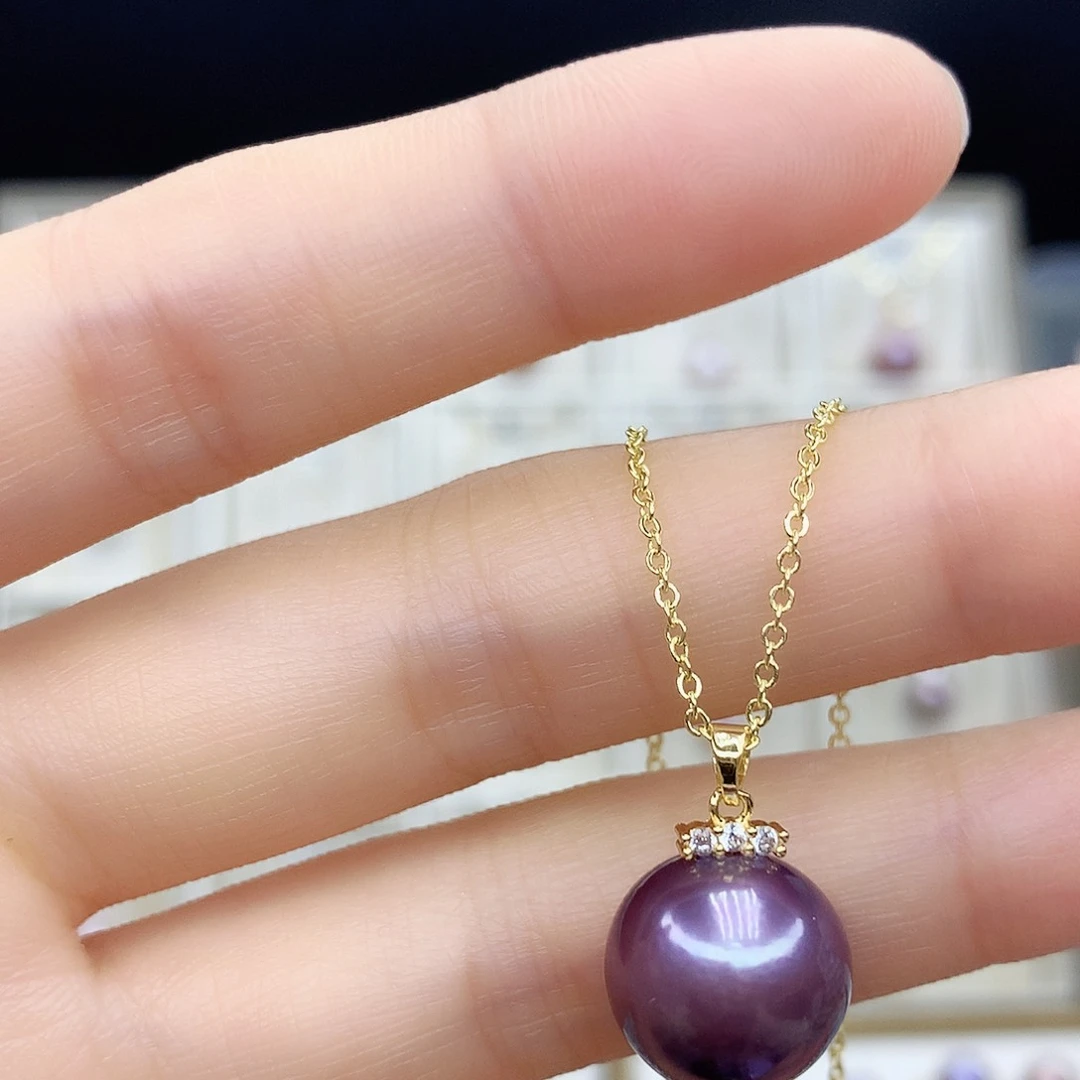 淡水珍珠颈饰合金