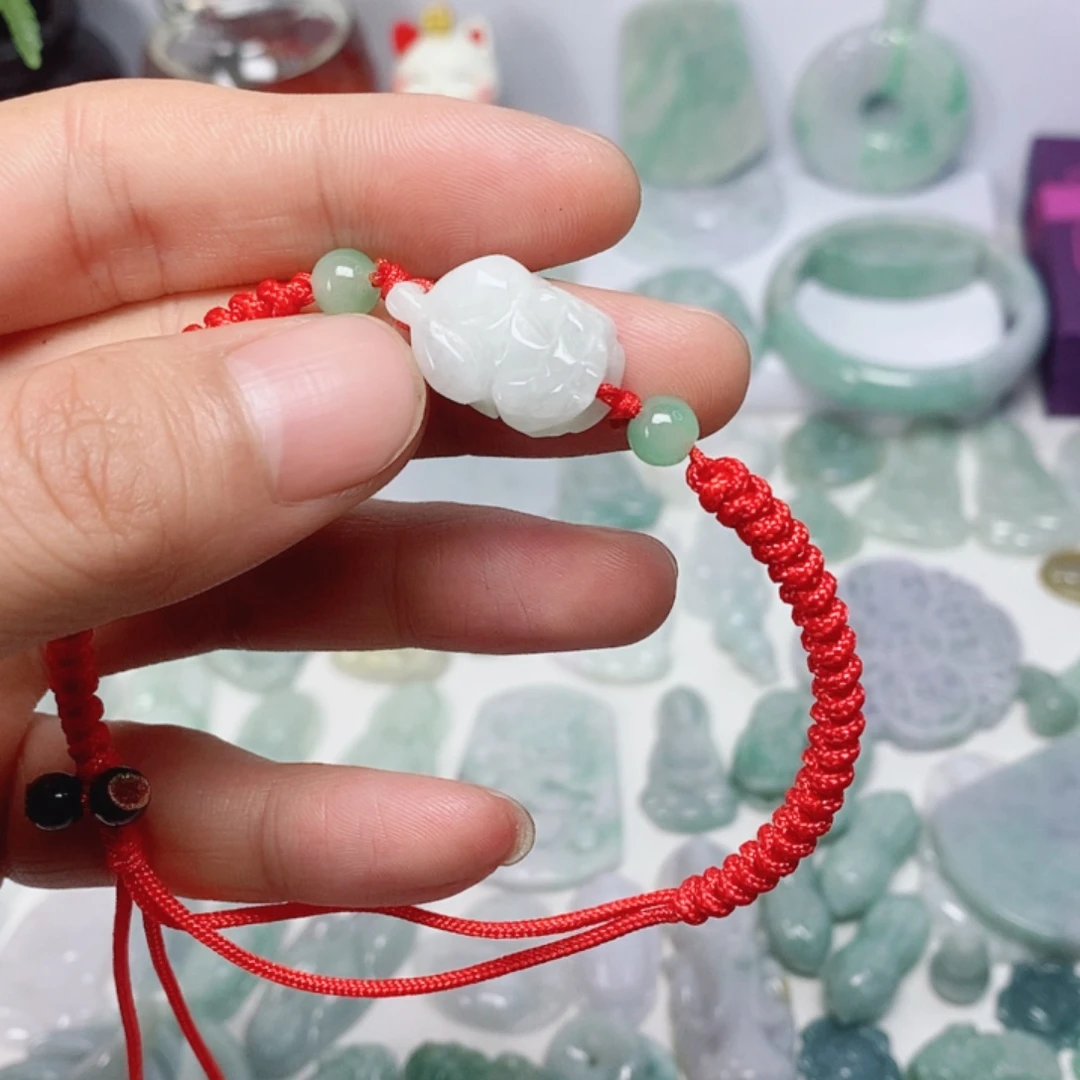 翡翠未镶嵌吊坠(不含链)翡翠